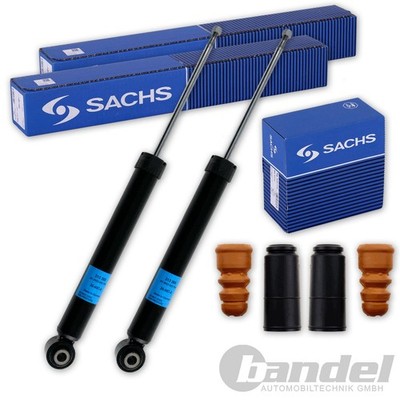 2x SACHS GASDRUCK STOSSDÄMPFER + PROTECTION KIT HINTEN für AUDI A4 B7 SEAT EXEO