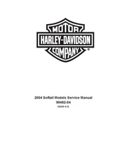 2004 Harley Davidson Fat Boy EFI FLSTFI Service Shop Repair Manual