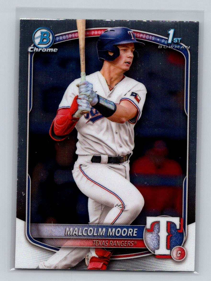 2025 Bowman #BCP-129 Malcolm Moore Chrome Prospects