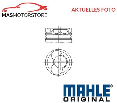 MOTOR KOLBEN MIT RINGEN MAHLE ORIGINAL 033 97 01 P FÜR AUDI 100,80,A6,C4,B4 2L