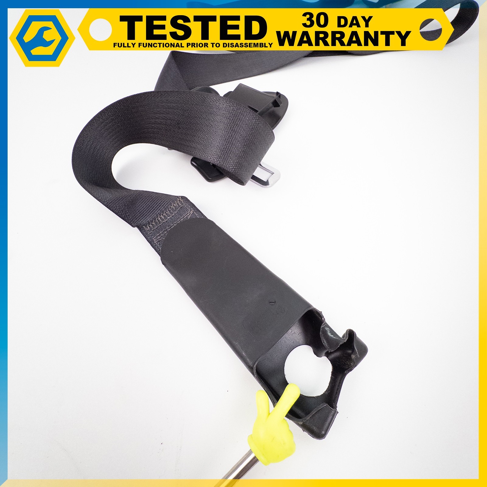 05-13 CHEVROLET CORVETTE C6 FRONT LEFT DRIVER SIDE SEAT BELT RETRACTOR OEM