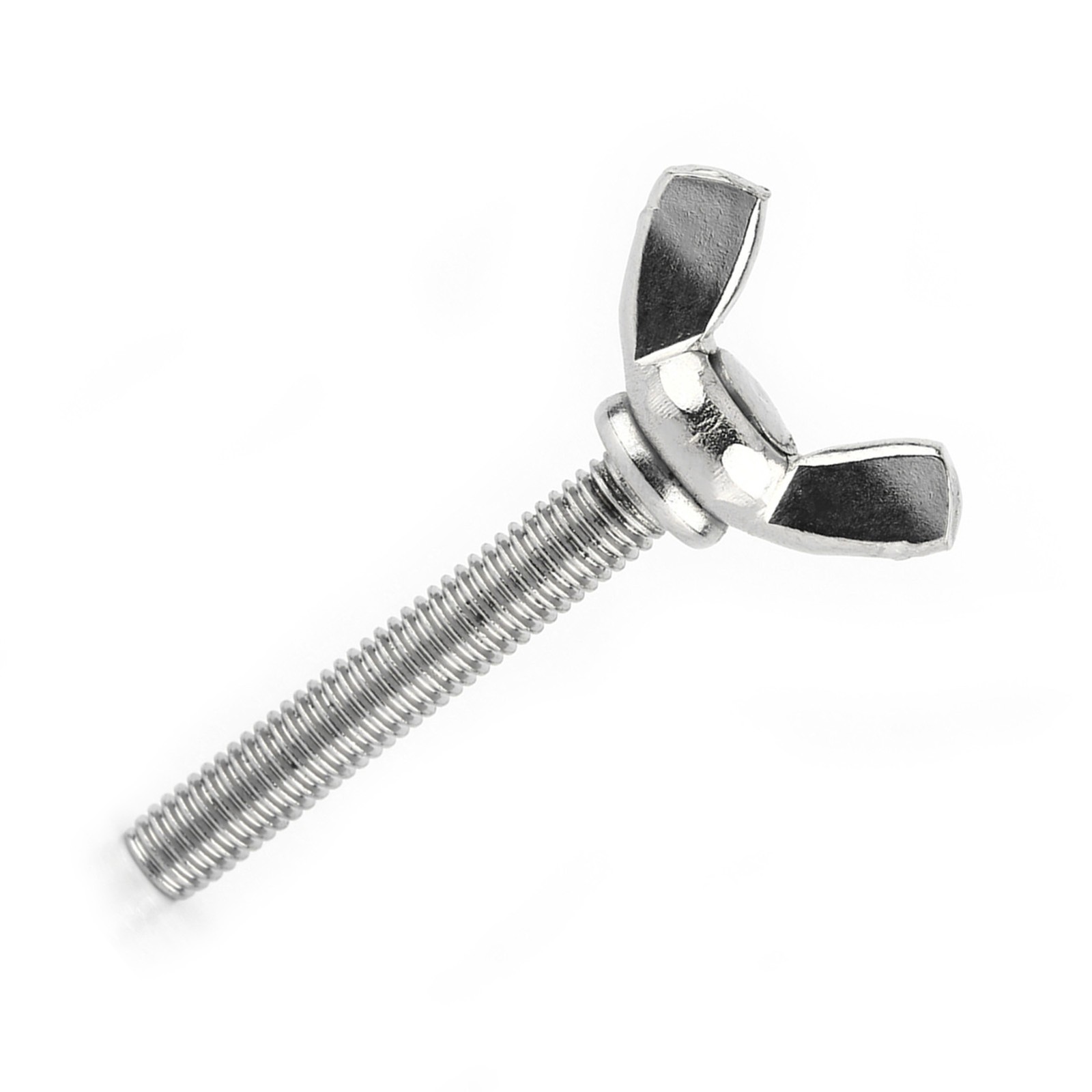 `5PCS M5*40mm Stainless Steel Wing Screw Bolt Wingbolt Machine Fastener