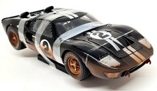 Acme 1/18 - Ford 1966 GT40 MK2 Le Mans Winner #2 Black Post Race Dirty Ver