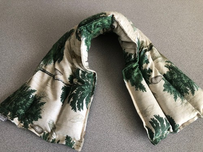 #ad rice flax heat pad hot cold shoulder neck wrap pack Bag 21x6#x27;#x27;pain aid Holiday $19.95