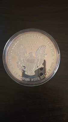 1993 American Silver Eagle One Half Pound Fine Silver Coin | eBay