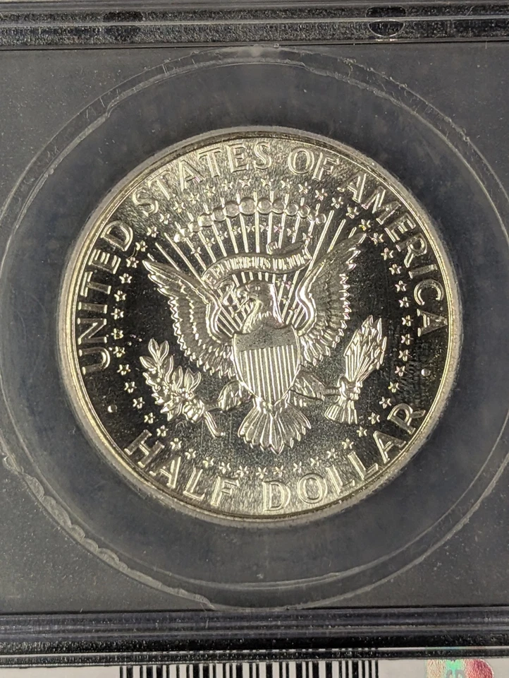 1966 SMS MS 69 Kennedy Half Dollar ICG - New White Label Signed by Austin Hutto - Image 4 of 4