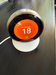 Nest Learning Smart Thermostat 3rd Generation Stainless Steel