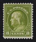 CKStamps: US Stamps Collection Scott#414 8c Franklin Mint LH OG