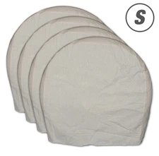 AES Industries 30237 Canvas Wheel Cover Set for Paint Application - Small (4 ...