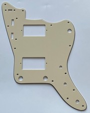 For Fit Fender Japan Jazzmaster PAF Style Guitar Pickguard 3 Ply Vintage Yellow