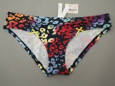 NEW Victoria's Secret VTG PINK Ruched Bow Cheeky Bikini Rare Panty SMALL