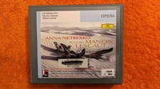 Puccini, MANON LESCAUT, Anna Netrebko, 2 CD Set, EX-LIBRARY, Deutsche Grammophon