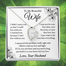 To My Beautiful Wife  A Gift from Husband, Heartfelt Message  Anniversary Gift