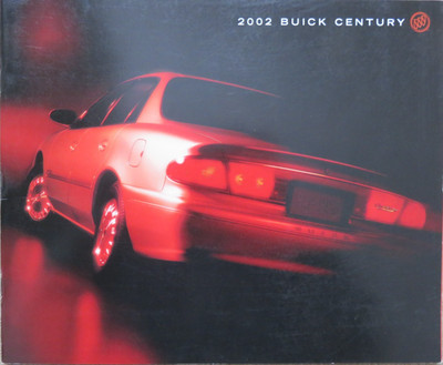 2002 Buick Century USA Prospekt Brochure, 34 Seiten