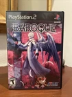 Baroque (Sony PlayStation 2, 2008) CIB Nice Copy