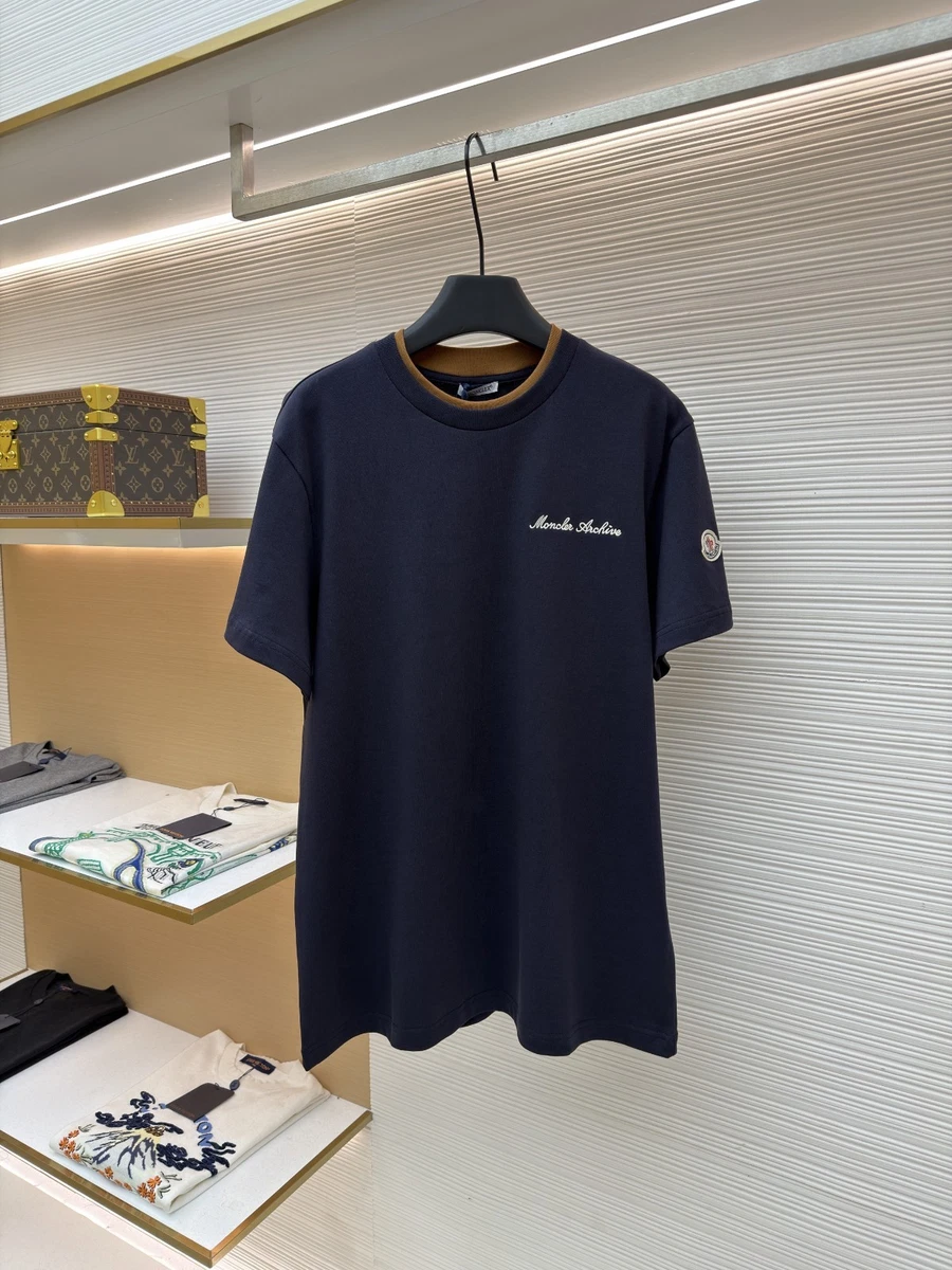 Moncler Cotton T-Shirts for Men for sale | eBay