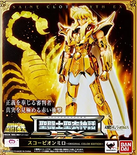 Saint Cloth Myth EX Scorpion Milo ~ EDICIÓN COLOR ORIGINAL ~ figura Foto 3 de 4