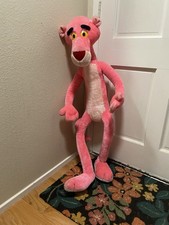 The 24K Company Pink Panther Plush Toy 42  1992 Animation Cartoon Collectible