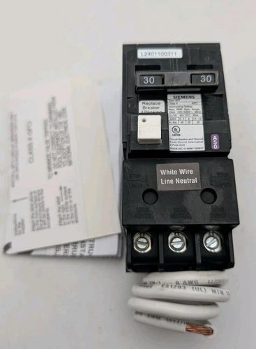 Siemens QF230AP 30Amp Double Pole 120/240v GFCI Circuit Breaker (Open/No Box)