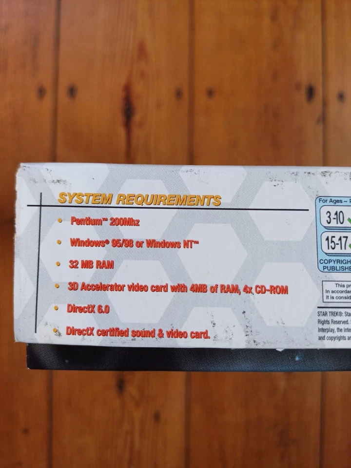 Star Trek: Starfleet Command, CD-ROM PC Game, Vintage Big Box 1999, Complete UK - Image 2 of 4