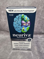 Neuriva Memory 3D Brain Health   Short  Long-Term Memory, 50 Capsules Exp 2026 