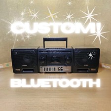 Sony CFS-1140 Boombox Bluetooth Cassette Play...