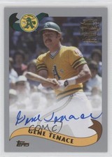 2021 Archives Fan Favorite 2002 Topps Silver 57/99 Gene Tenace #FFA-GT Auto 04br