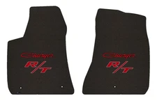 Lloyd Berber Front Mats for '11-22 Dodge Charger w/Red on Black Charger w/RT