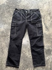 True Religion Men's Cargo Pants Size 36 Black