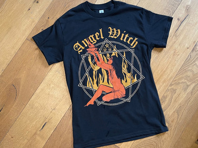 Collection Angel Witch Band Navy Color Shirt Unisex Concert S to 5XL TR386