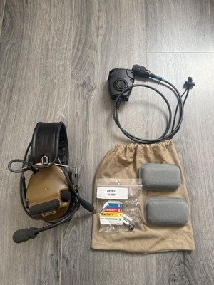 NEW 3M Peltor MT20H682FB-47 CY ComTacHeadset, Foldable, Single comm.