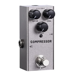 Compressor Pedal Electric Guitar Effect Pedals Mini Single Type DC 9V True Bypas