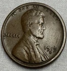 1919-S Lincoln Wheat Small Cent Copper Circulated San Francisco US Coin Bid Now!