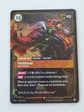 Volibear - Imposing (Alternate Art) 158A/298 Showcase Origins Riftbound NM Foil — live eBay listing