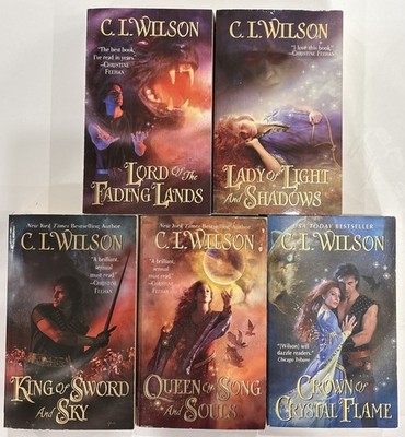 Complete TAIREN SOUL  Series Books 1-5 by C.L. WILSON CL Lord Fading
