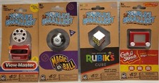 4ct World  s Smallest - Rubiks Cube , Etch A Sketch, Magic 8 Ball , View Master
