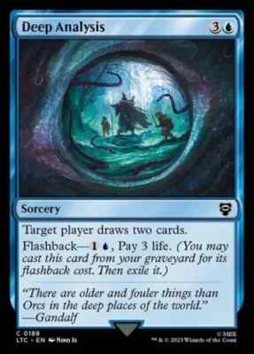 Deep Analysis - 188 - NM - Commander: The Lord of the Rings - MTG