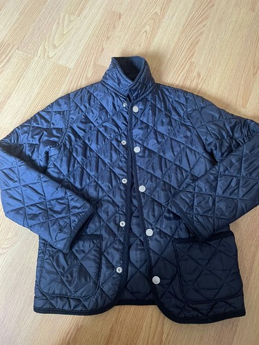 United Colores de Beneton Niñas Azul Marino Edredón Chaqueta Clásica Talla 8-9 Años - Imagen 1 de 4