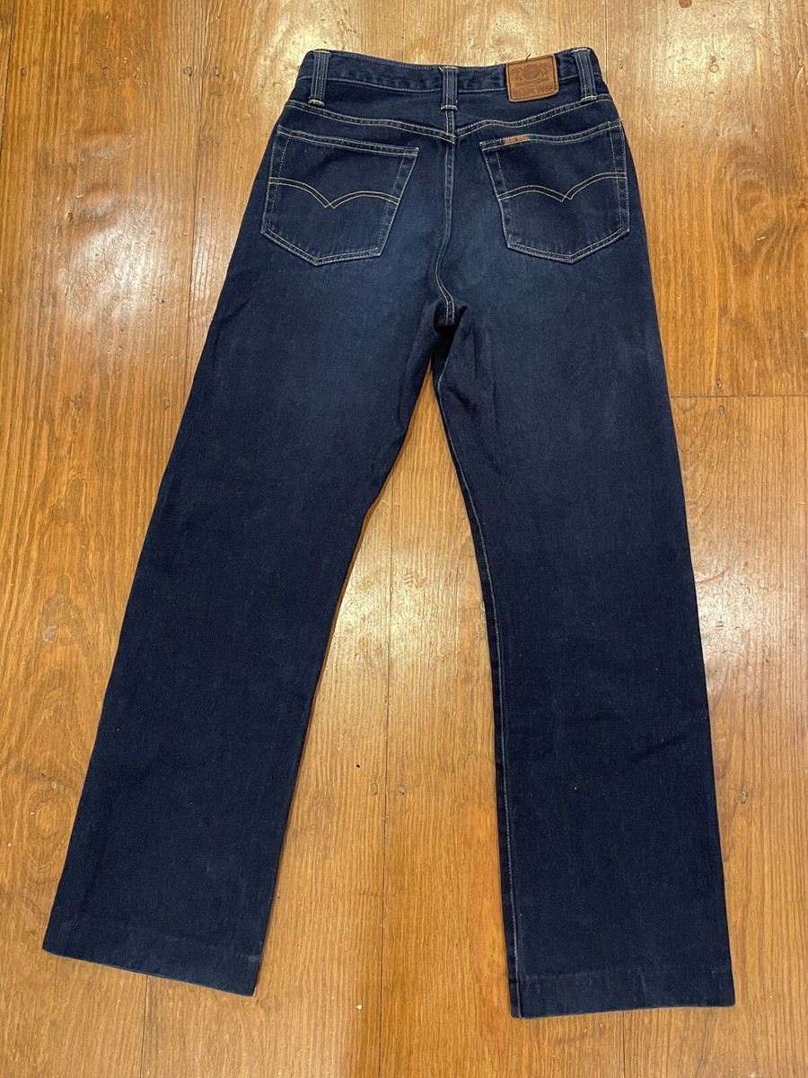 Blueway Jeans Dark Wash Straight Leg 27 x 29” Inseam Vintage