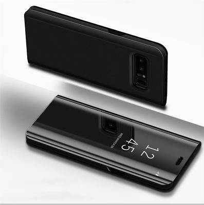 Mobile phone case clear view case flip cover mirror mobile phone protective case mirror bag