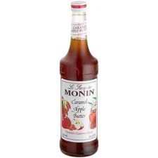 Monin Premium Caramel Apple Butter Flavoring Syrup 750 mL