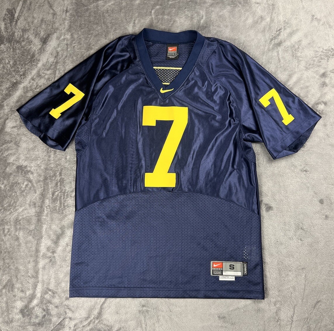 Vintage Nike Michigan Wolverines Authentic Stitched Football