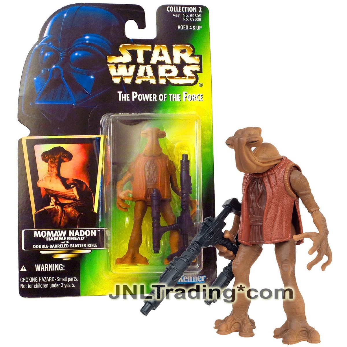 Year 1996 Star Wars Power of The Force Figure MOMAW NADON