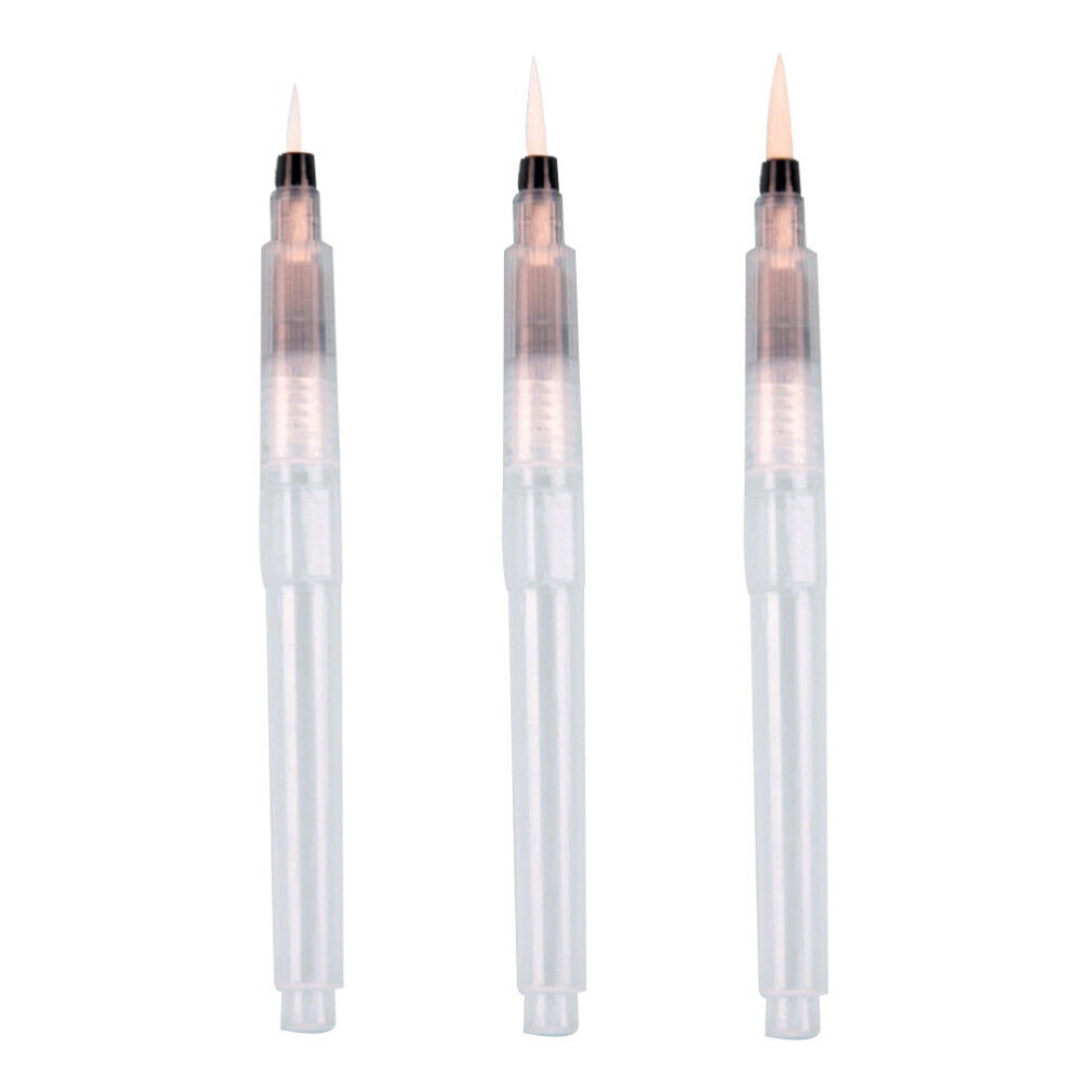 9pcs water pen watercolor brush pens water soluble pen