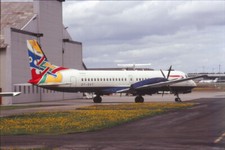 Dia Flugzeug Planespotter Kleinbildformat 24x36mm ungerahmt O44-8-4