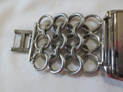Ed Hardy Hearts Birds Dial Silver Tone Case Chain Link Style  display picture 1
