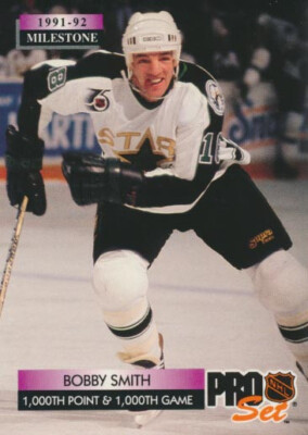 1992-93 Pro Set #259 BOBBY SMITH - Minnesota North Stars