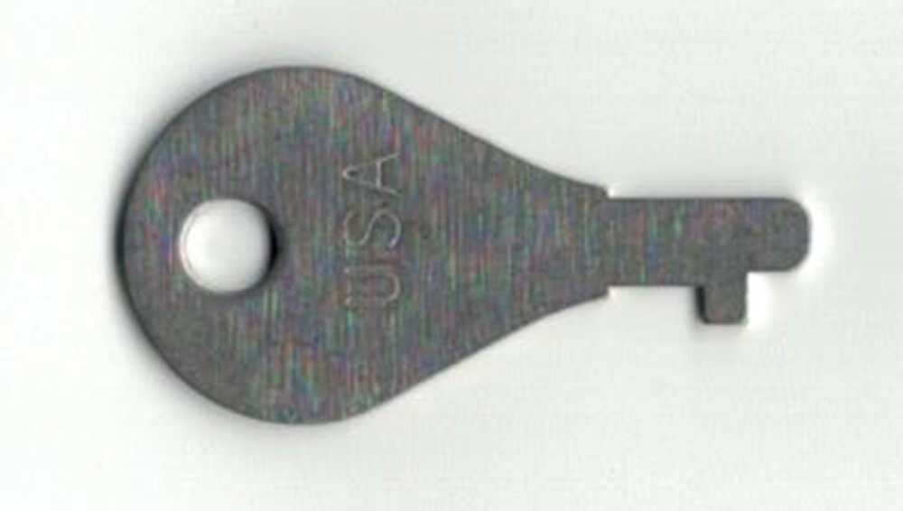 Replica REPLACEMENT KEY for Banthrico Banks - Made in the USA