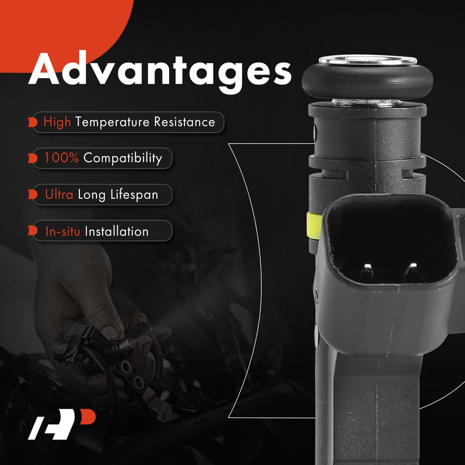 Топливная форсунка 8x для Ford F-150 2007-2008 F-250 F-350 Super Duty Lincoln Mark LT - Изображение 4 из 4