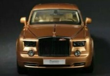 Gold 1/18 kyosho rolls royce phantom 